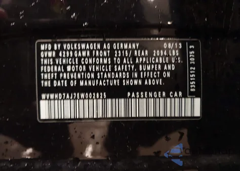 2014 Volkswagen Gti Wolfsburg Edition z USA, uszkodzony, nr VIN WVWHD7AJ7EW002825